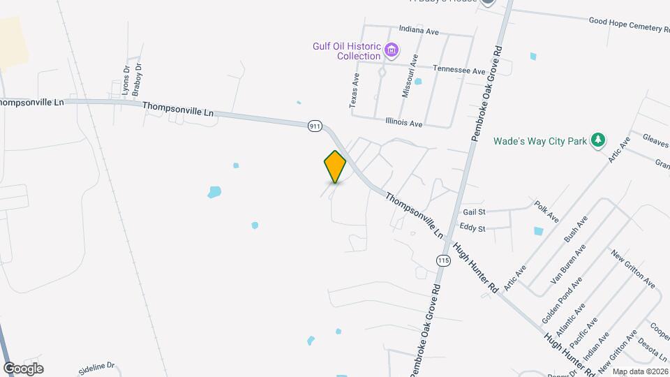 199 Zackary St Map and Location Details