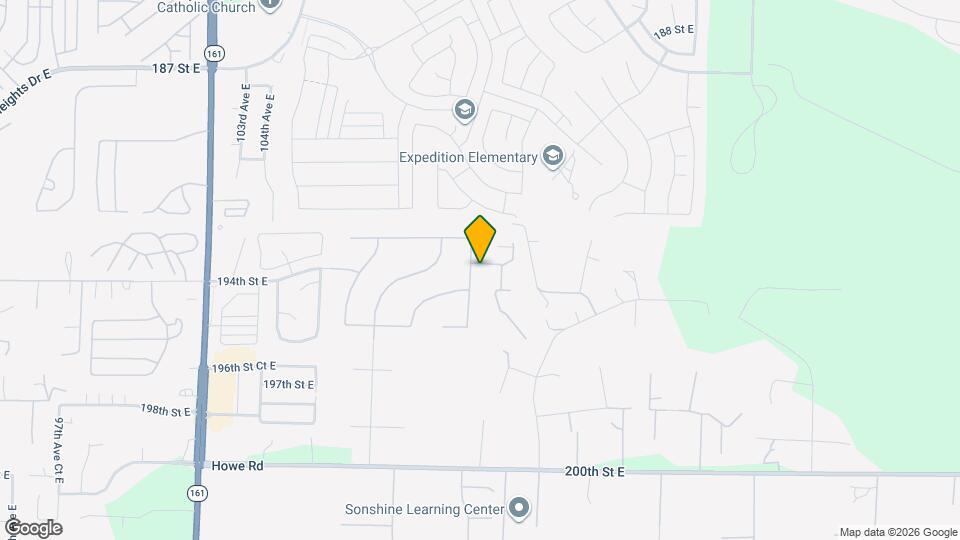 19303 110th Ave Ct E Map and Location Details