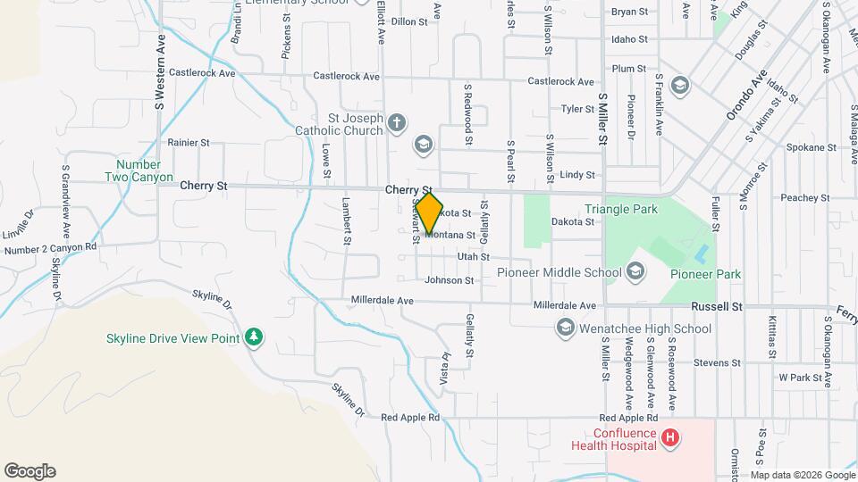 1255 Montana St Map and Location Details