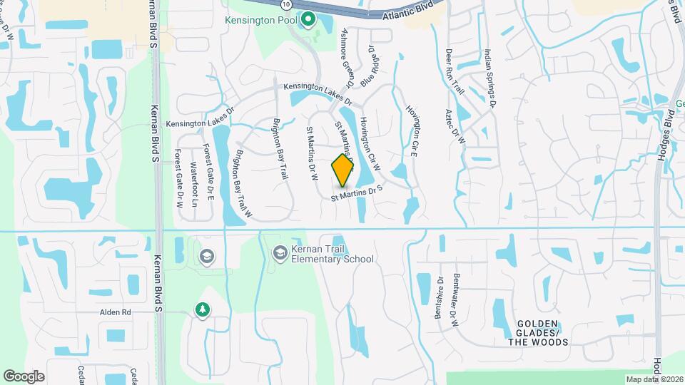 2162 Saint Martins Dr E Map and Location Details