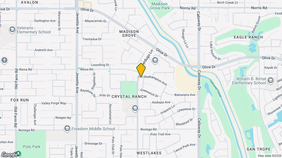 5609 Broad Acres Ave Map and Location Details