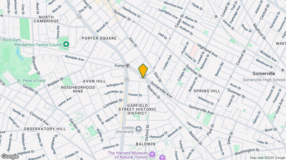 57 Roseland St Map and Location Details