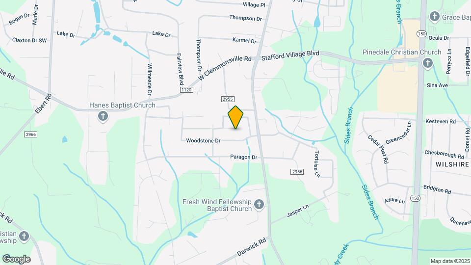 1734 Pine Cove Ct Map and Location Details