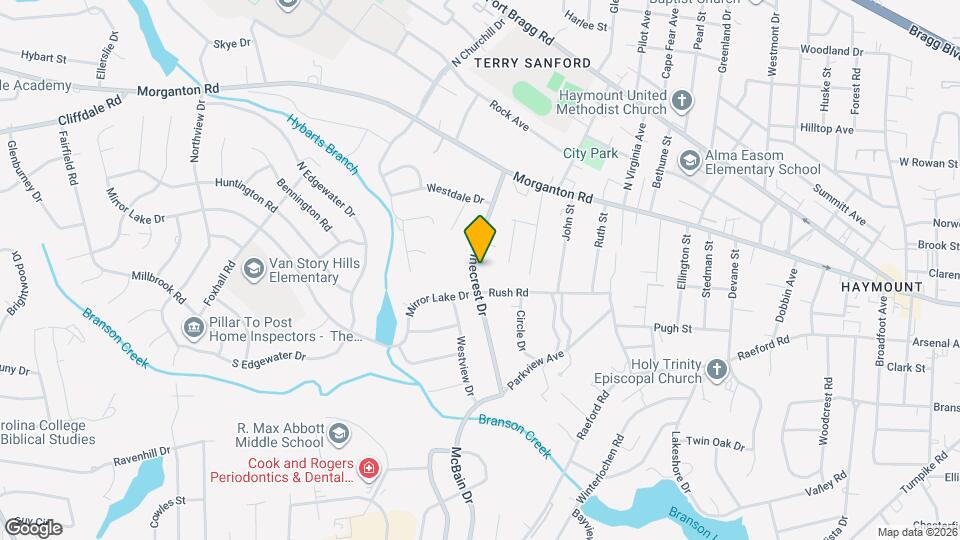 229 Pinecrest Dr Map and Location Details