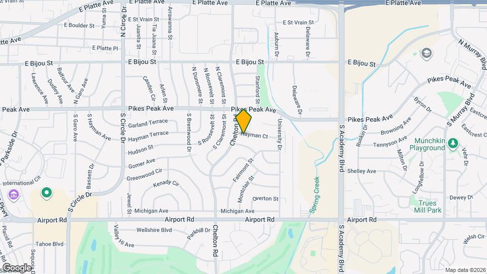 3615 Hayman Ct Map and Location Details