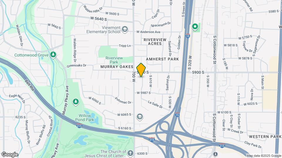 5932 S La Salle Dr, Unit A Map and Location Details