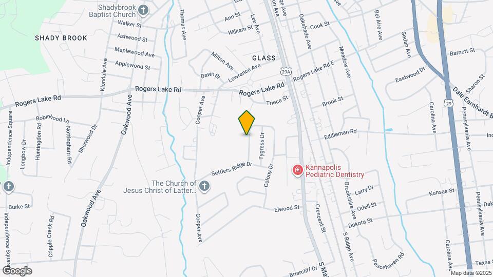 1572 Matthew Allen Cir Map and Location Details