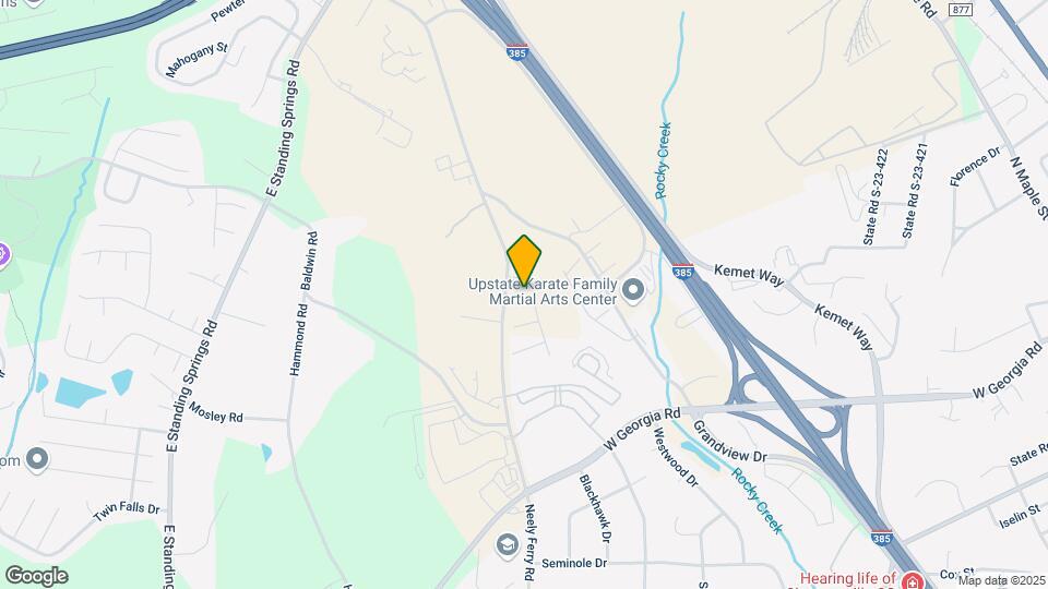 Redwood Simpsonville Neely Ferry Road Mapa y Detalles de la Ubicación