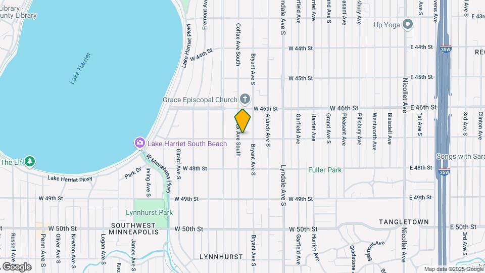 4657 Colfax Ave South-Unit -1 Map and Location Details