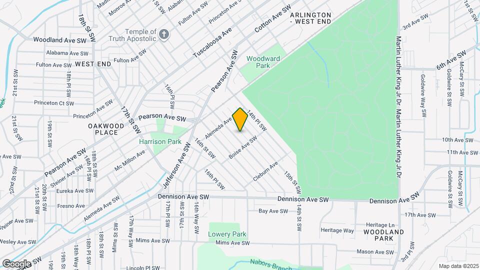 1137 15th Pl SW Map and Location Details