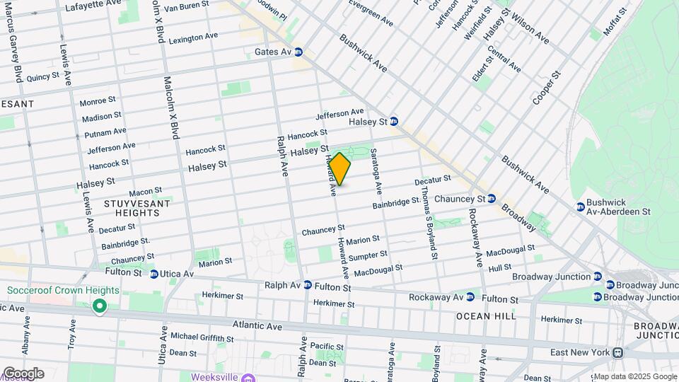 581 Decatur St Mapa y Detalles de la Ubicación