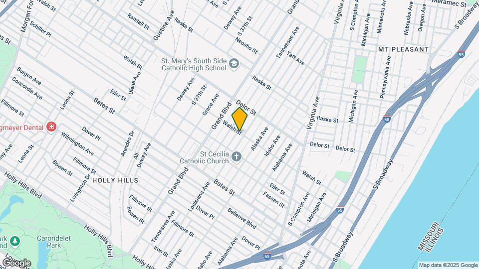 1006 Walsh St Mapa y Detalles de la Ubicación