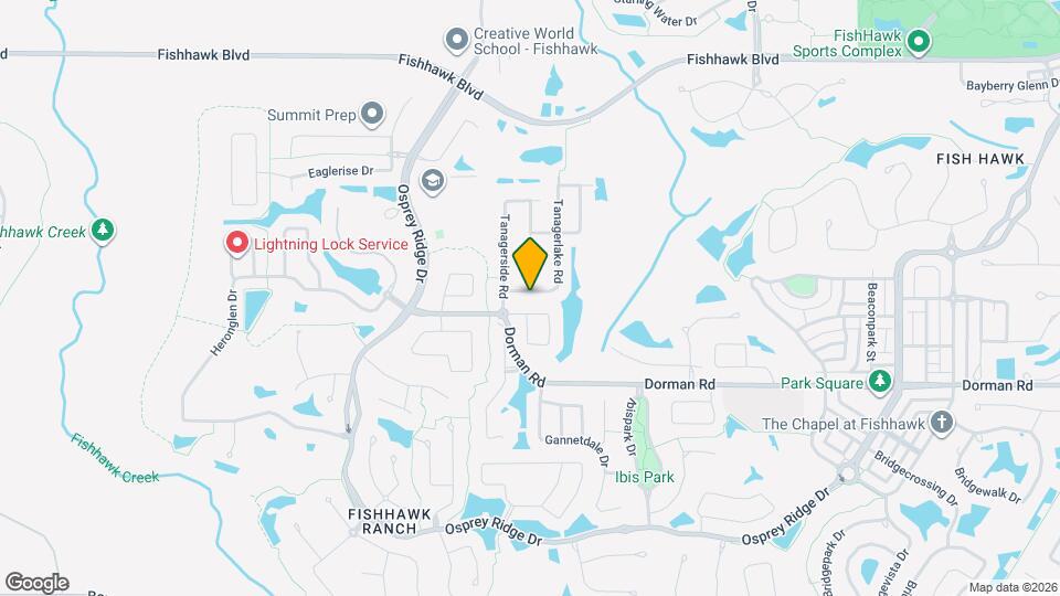 5826 Tanagerlake Rd Map and Location Details