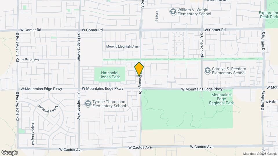 8607 Rowland Bluff Ave Map and Location Details