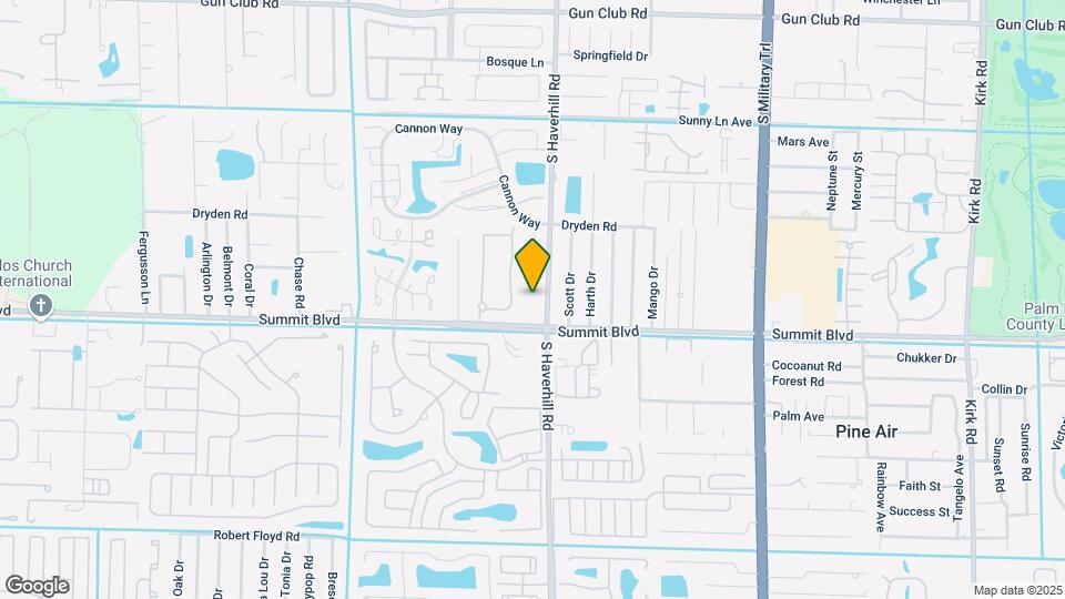 850 Hill Dr Map and Location Details