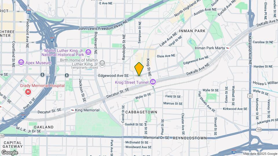 Edge on the Beltline Apartments Map and Location Details