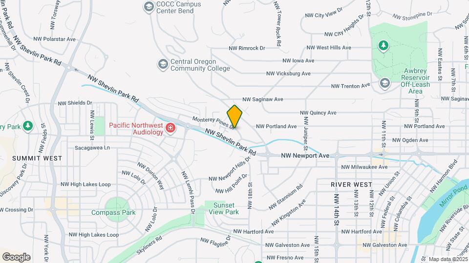 1889 NW Monterey Pines Dr Map and Location Details