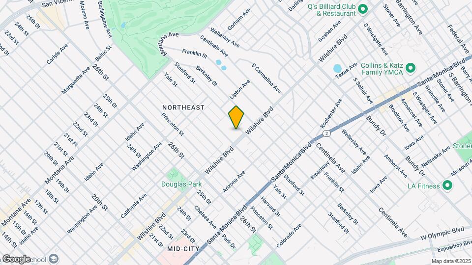 1148 Stanford St Map and Location Details