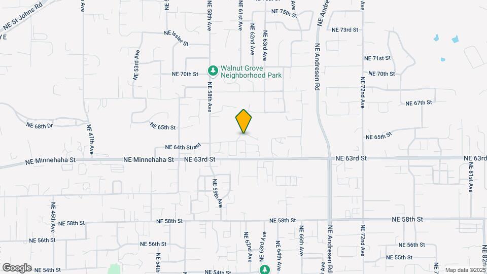 6020 NE 64th Street Map and Location Details