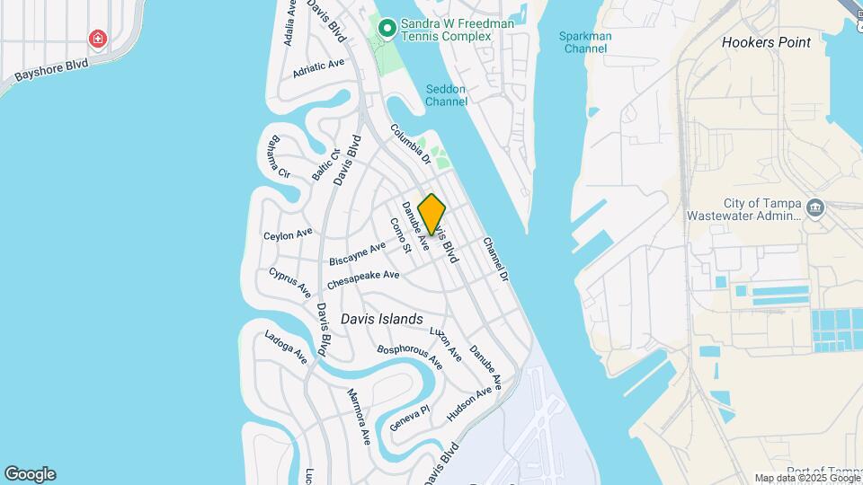 311 Danube Ave Mapa y Detalles de la Ubicación