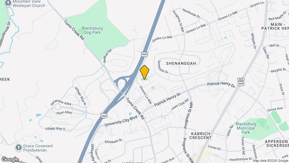 1412 Christine Ct Map and Location Details