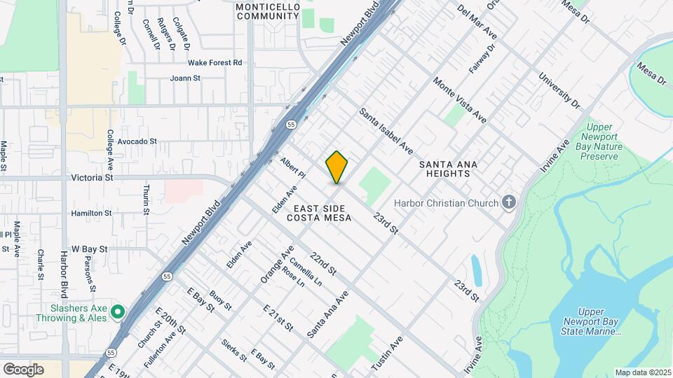 2295 Orange Ave Map and Location Details