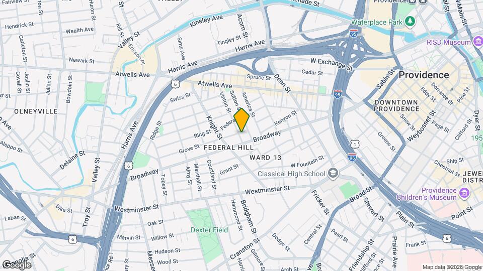 128 Vinton St, Unit 130 Vinton St #2 Mapa y Detalles de la Ubicación