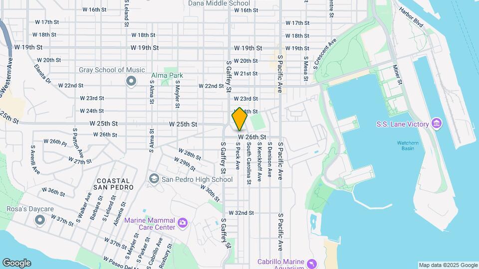 2504 S Peck Ave Map and Location Details
