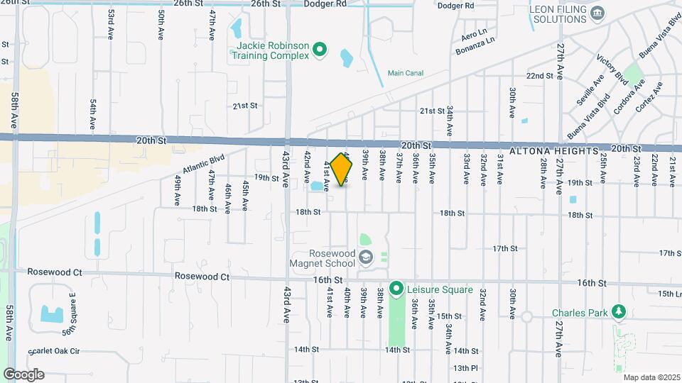 1865 40th Ave Map and Location Details