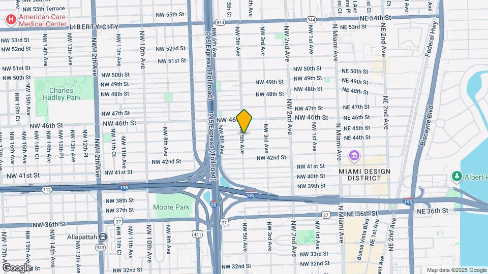 445 NW 44th St Map and Location Details