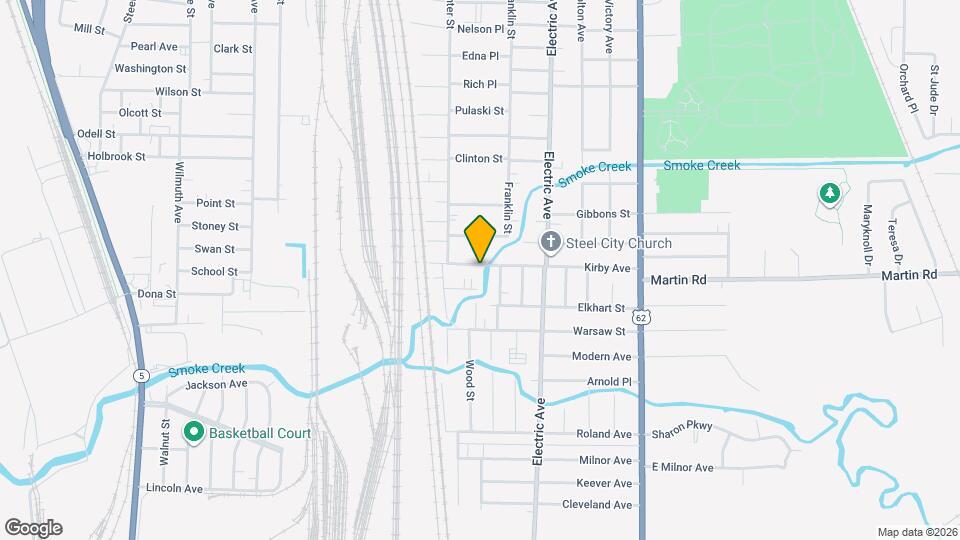 57 Kirby Ave Map and Location Details