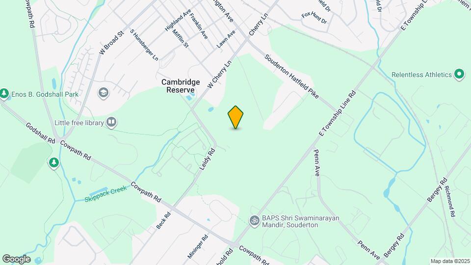 302 Leidy Rd Map and Location Details