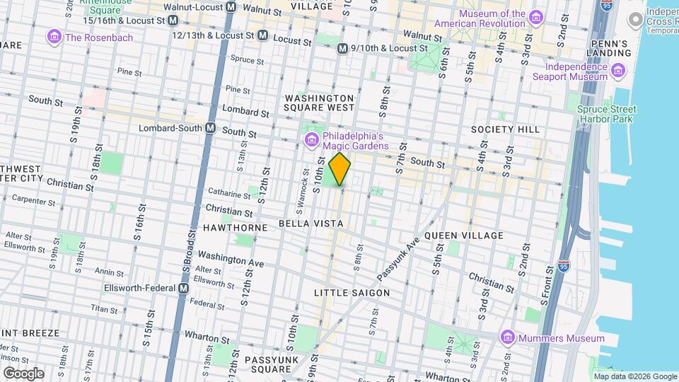 734 S 9th St Map and Location Details