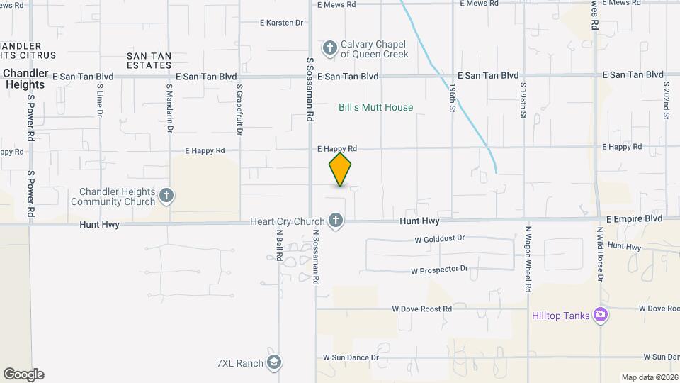 19238 E Starflower Dr Map and Location Details