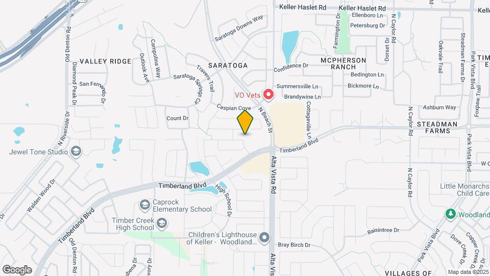 3521 Twin Pines Dr Map and Location Details