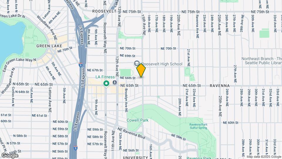 1419 NE 66th St Map and Location Details