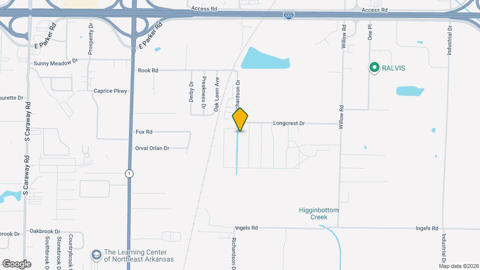 3884 Bridlewood Dr Map and Location Details