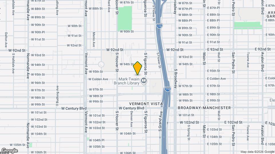 537 W Colden Ave Map and Location Details