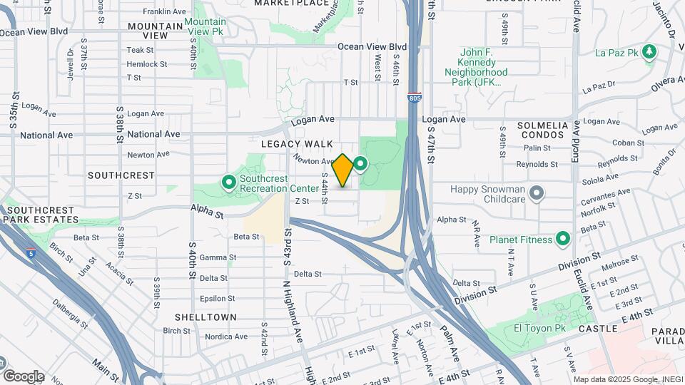 4435 Boston Ave Map and Location Details