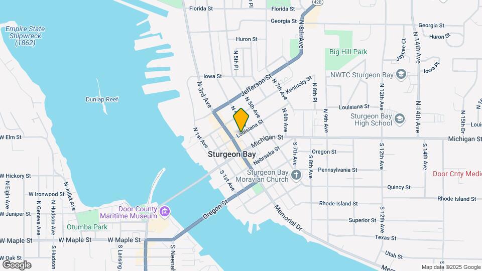 339 Louisiana Street Map and Location Details