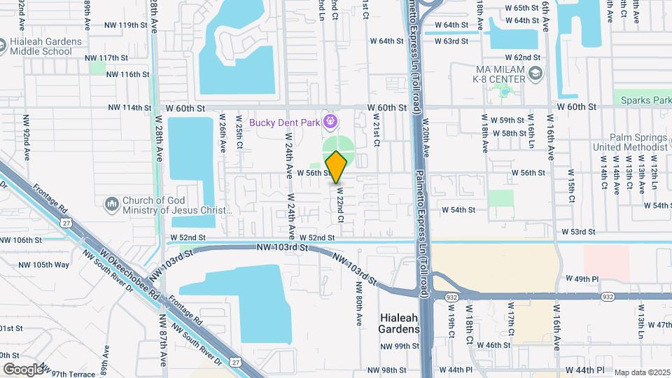 2260 W 55th St Map and Location Details
