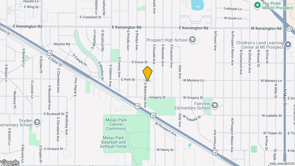 507 S Waterman Ave Map and Location Details