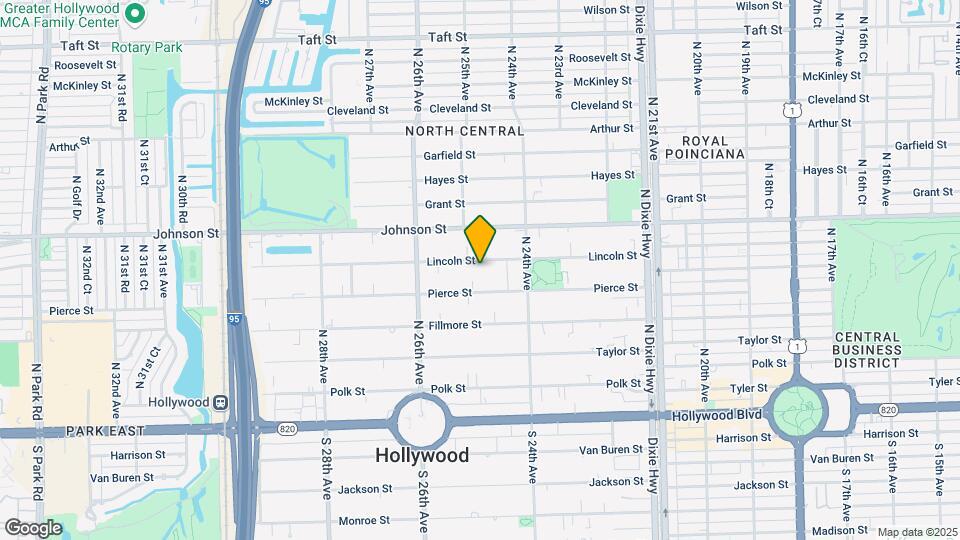 2450 Lincoln St Map and Location Details