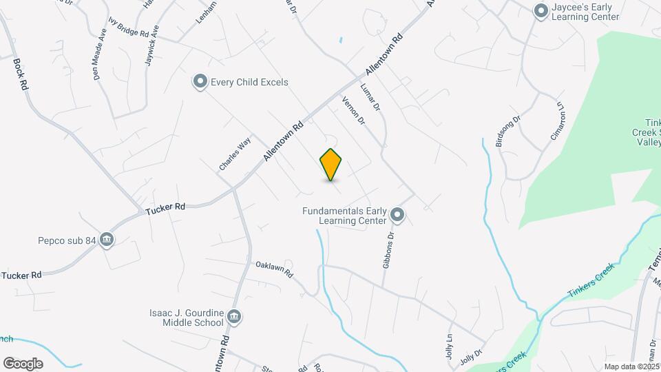 8203 Comet Dr Map and Location Details