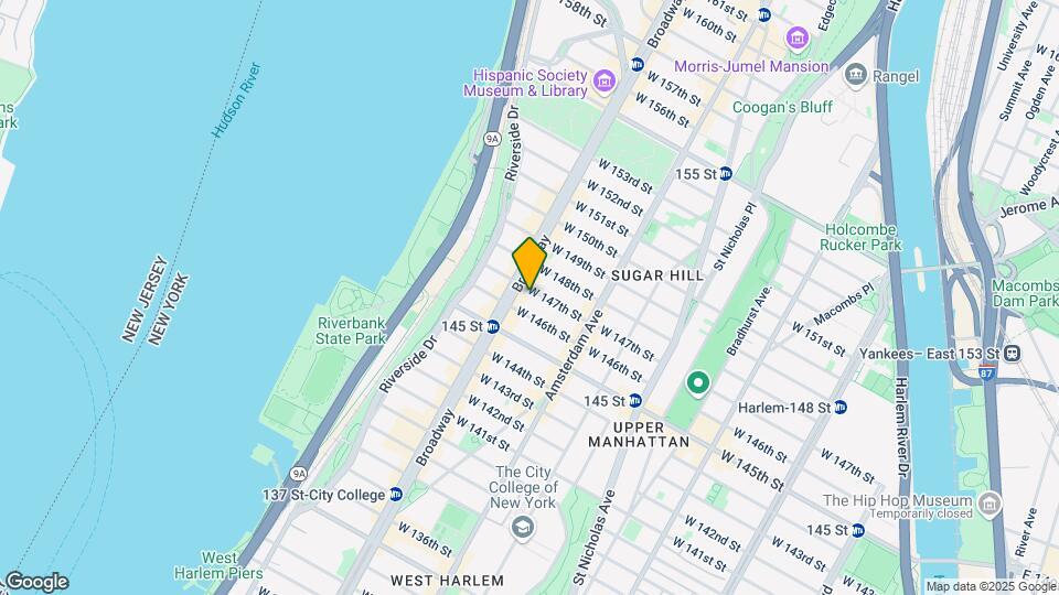 544 West 147th Street Map and Location Details