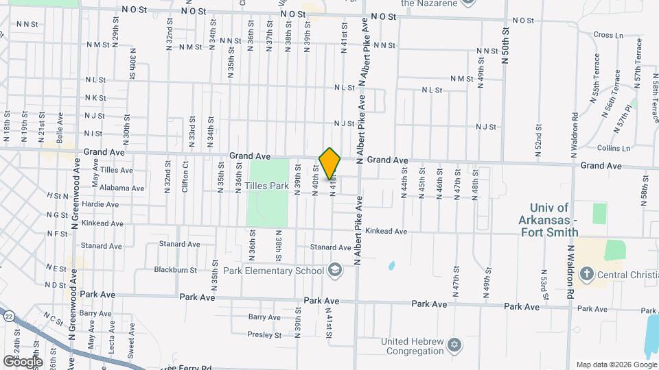 811 N 41st St Mapa y Detalles de la Ubicación