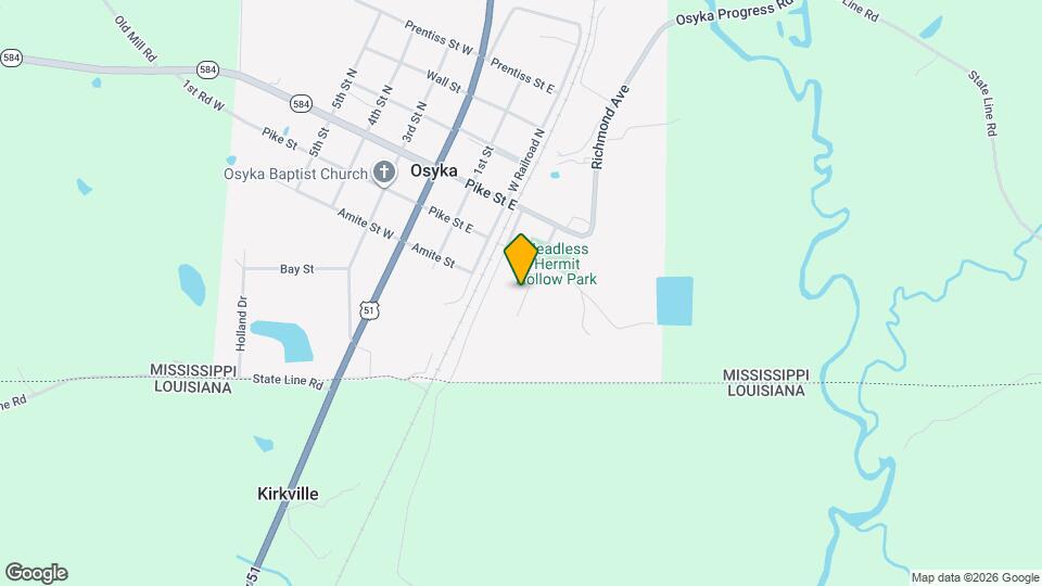 214 Carter St Map and Location Details