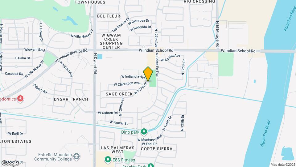 3613 N 127th Dr Map and Location Details