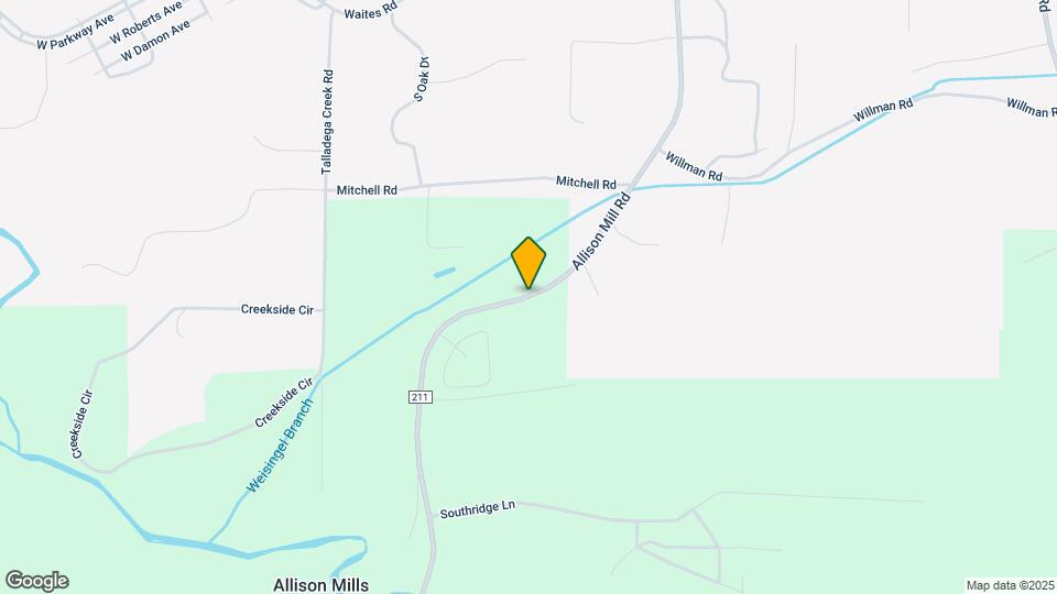 2775 Allison Mill Rd Map and Location Details