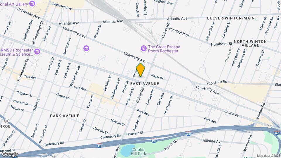 2br - 2 Bath Luxury East Ave Apt Map and Location Details